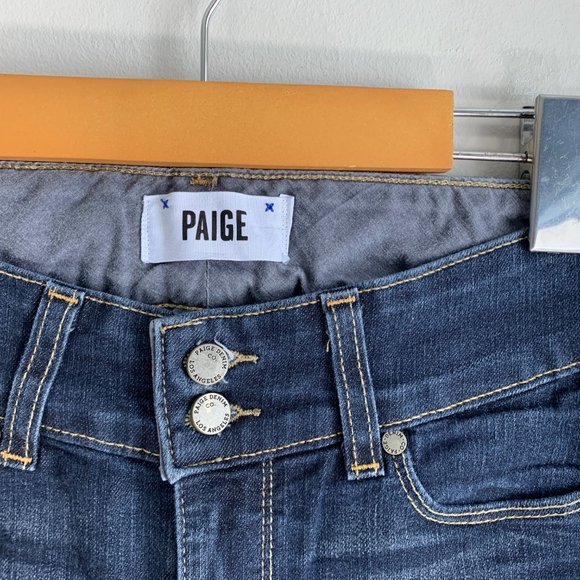 PAIGE Jeans Hidden Hills Bootcut Flare Sz 26 - Picture 4 of 7